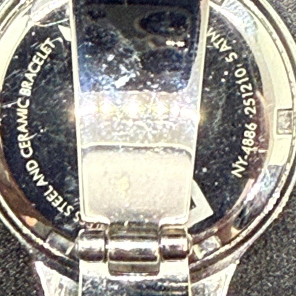 Women's DKNY Ceramic Wrist Watch (NY4886) w/ Tags Included - Picture 13 of 16